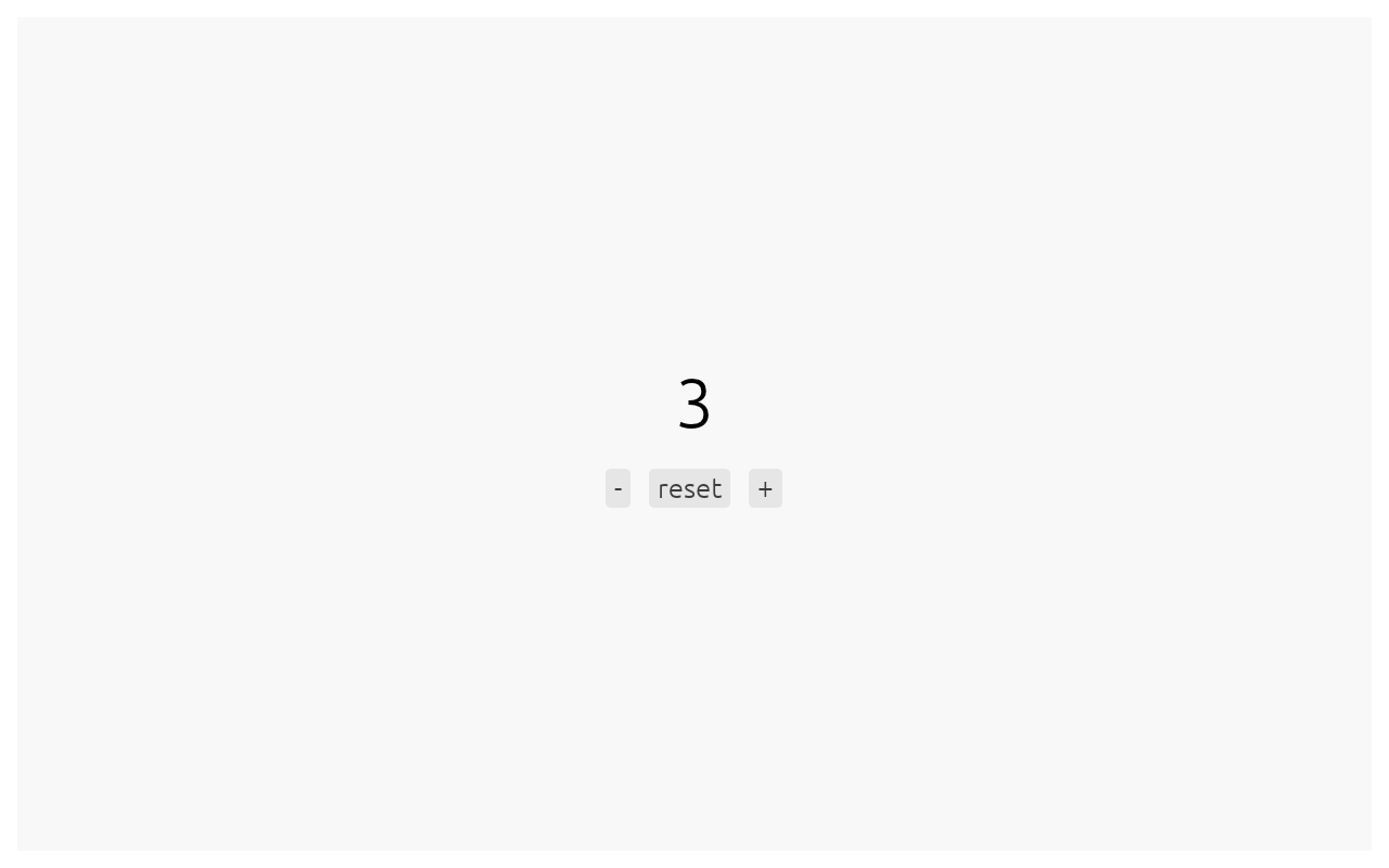 counter running