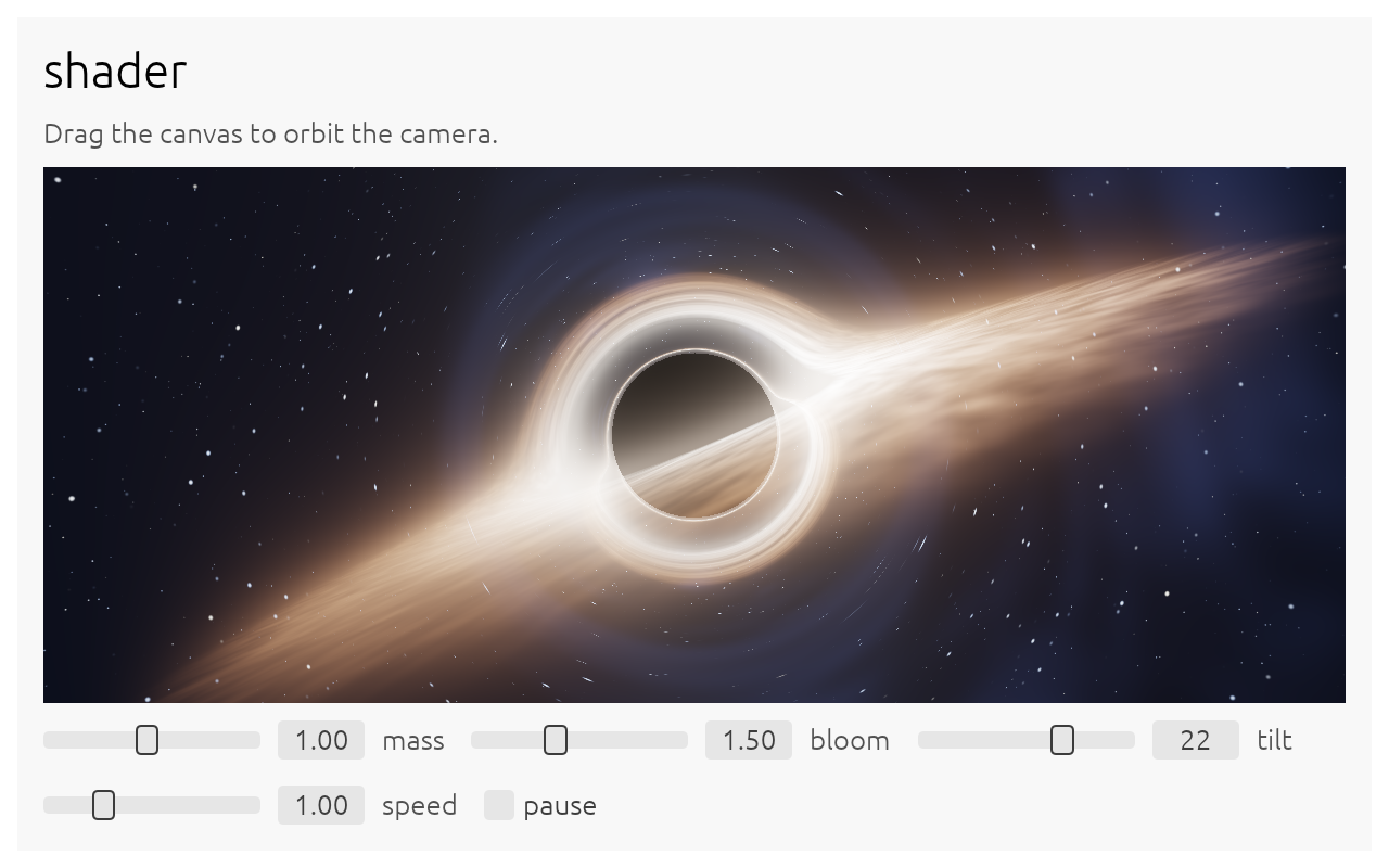 shader running